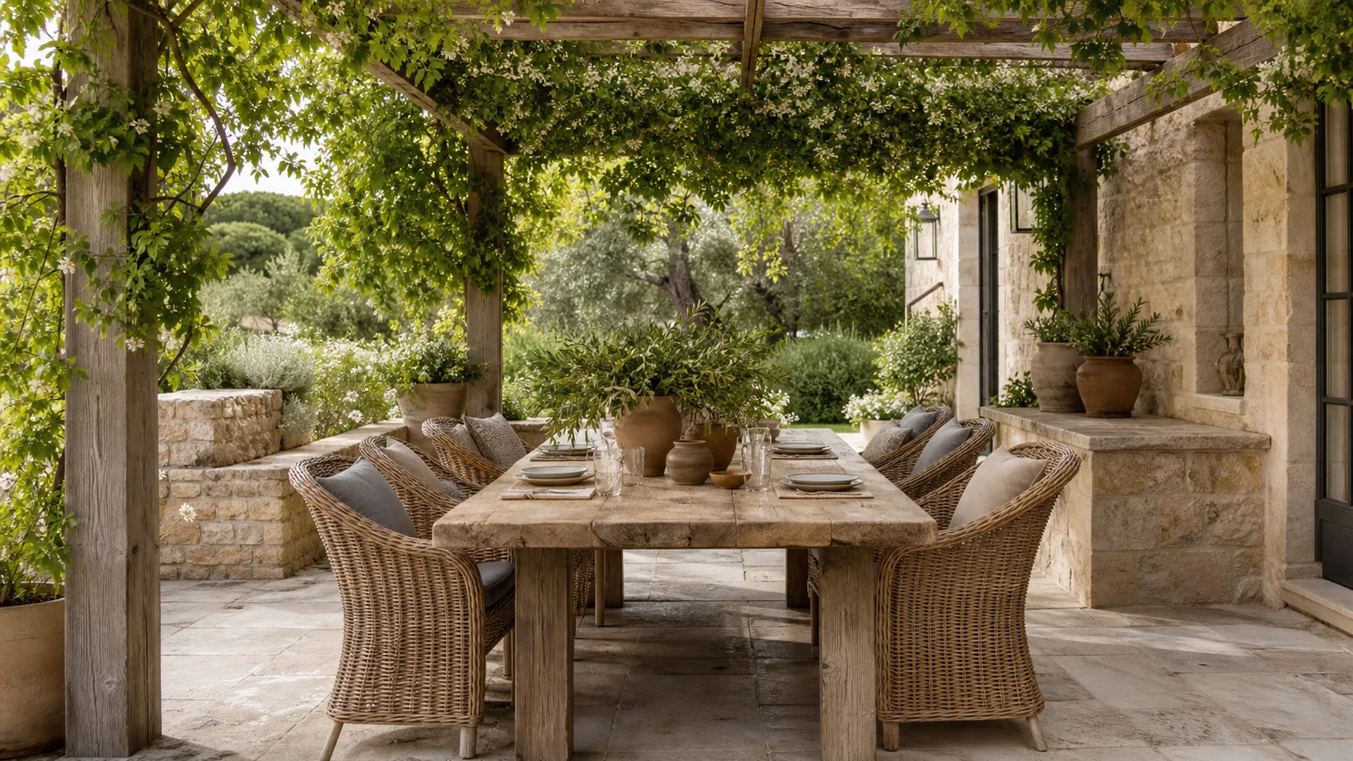 Comment aménager sa terrasse efficacement — choisir le mobilier de la terrasse