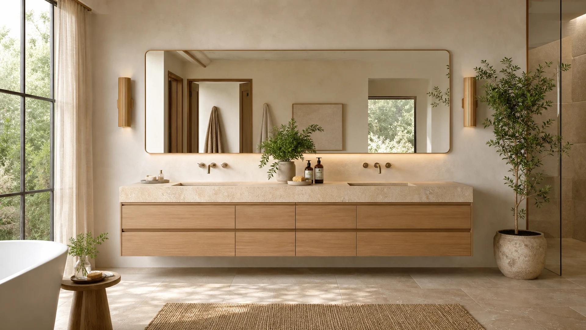 Grand miroir mural : comment l'utiliser en déco d'intérieur ?