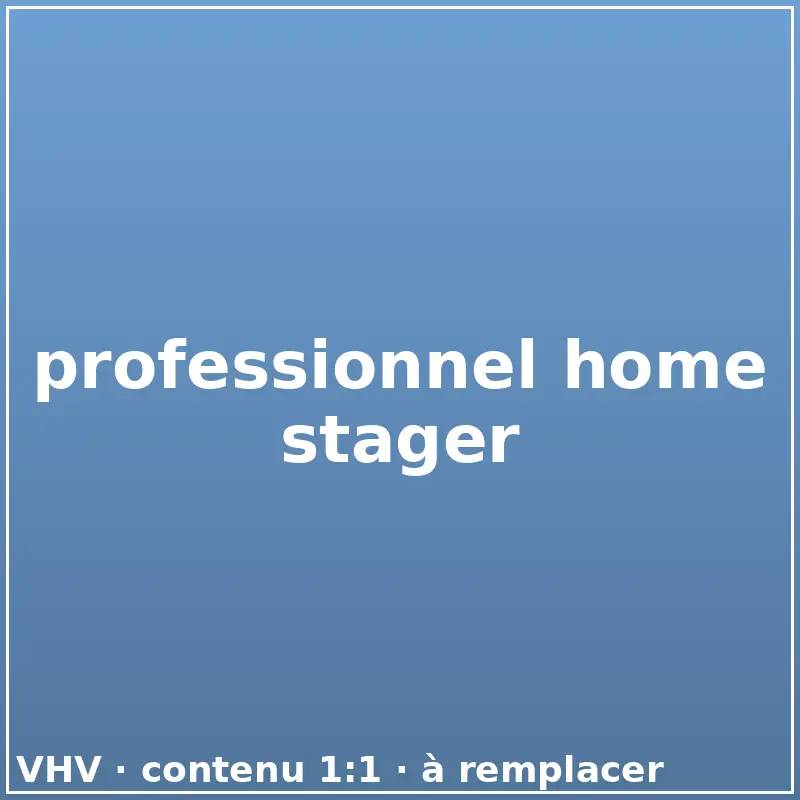 Qu'est-ce que le home-staging ? Définition et avantages — professionnel home stager