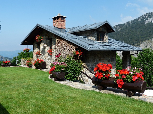 maison de vacances à la montagne